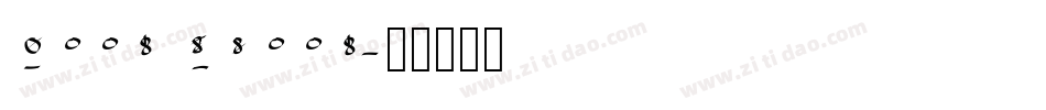 Geek Speek字体转换